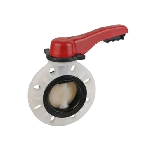 P.P Epdm Seal Butterfly Ball Valve - Color: Silver