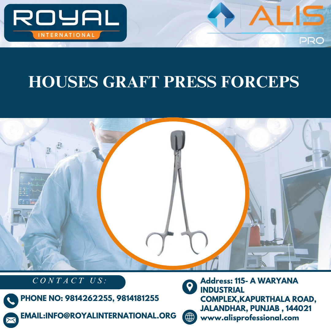 Houses Graft Press Forceps