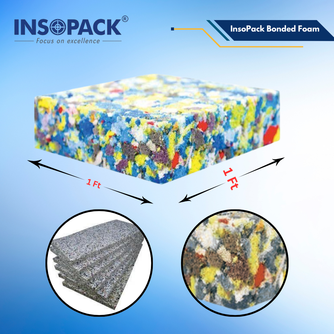 Re Bonded Foam Sheet - High-density, Versatile And Durable Foam Solution For Various Applications