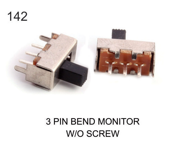 3 BEND SLIDE SWITCH W/O SCREW