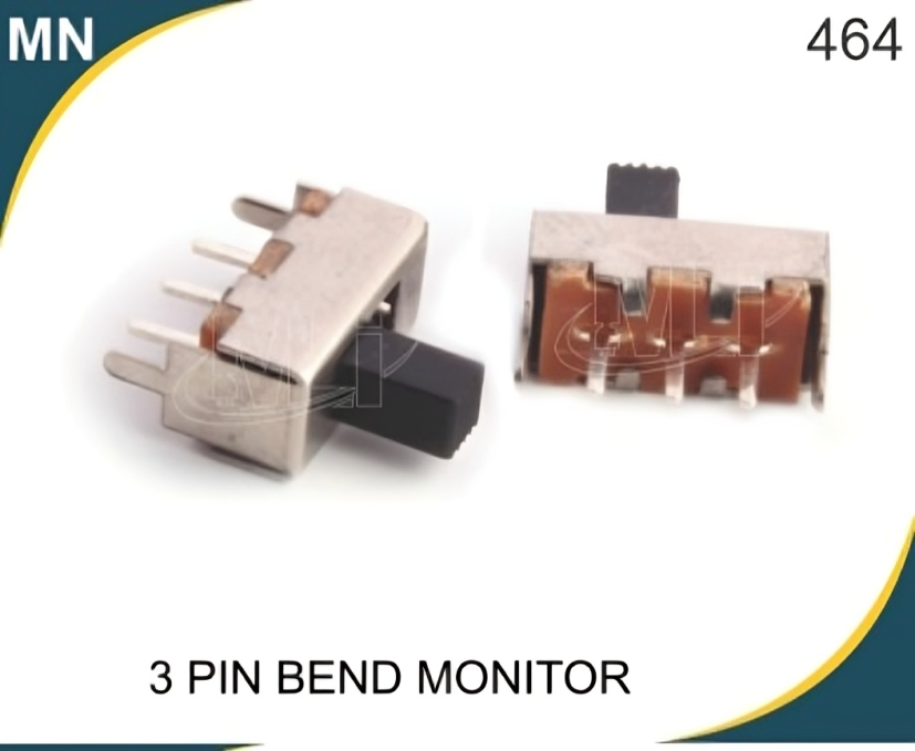 3 Bend Slide Switch W/o Screw