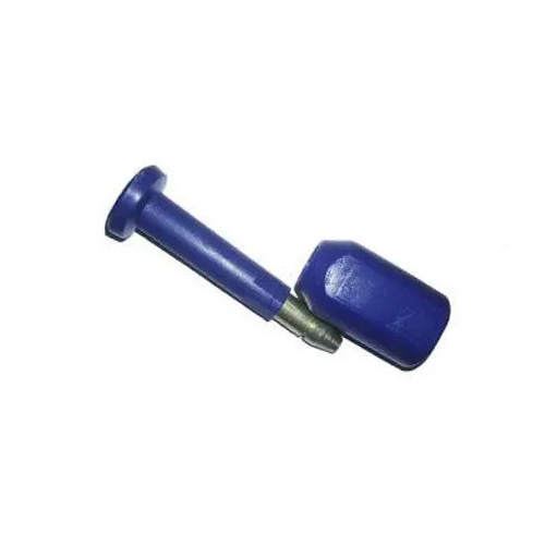 One Time Lock Container Bottle Seal - Color: Blue