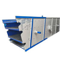Automatic Circular Vibrating Screen - Metal Alloy Construction, 16x05 Size, Electric Power, 240v Voltage, Blue And White Design, Ideal For Industrial Use