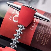 CHERRYBOX On Da House Bottle Opener | Cork Screw | Bottle Opener - Red
