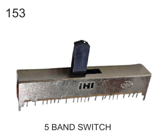 5 BAND SLIDE SWITCH