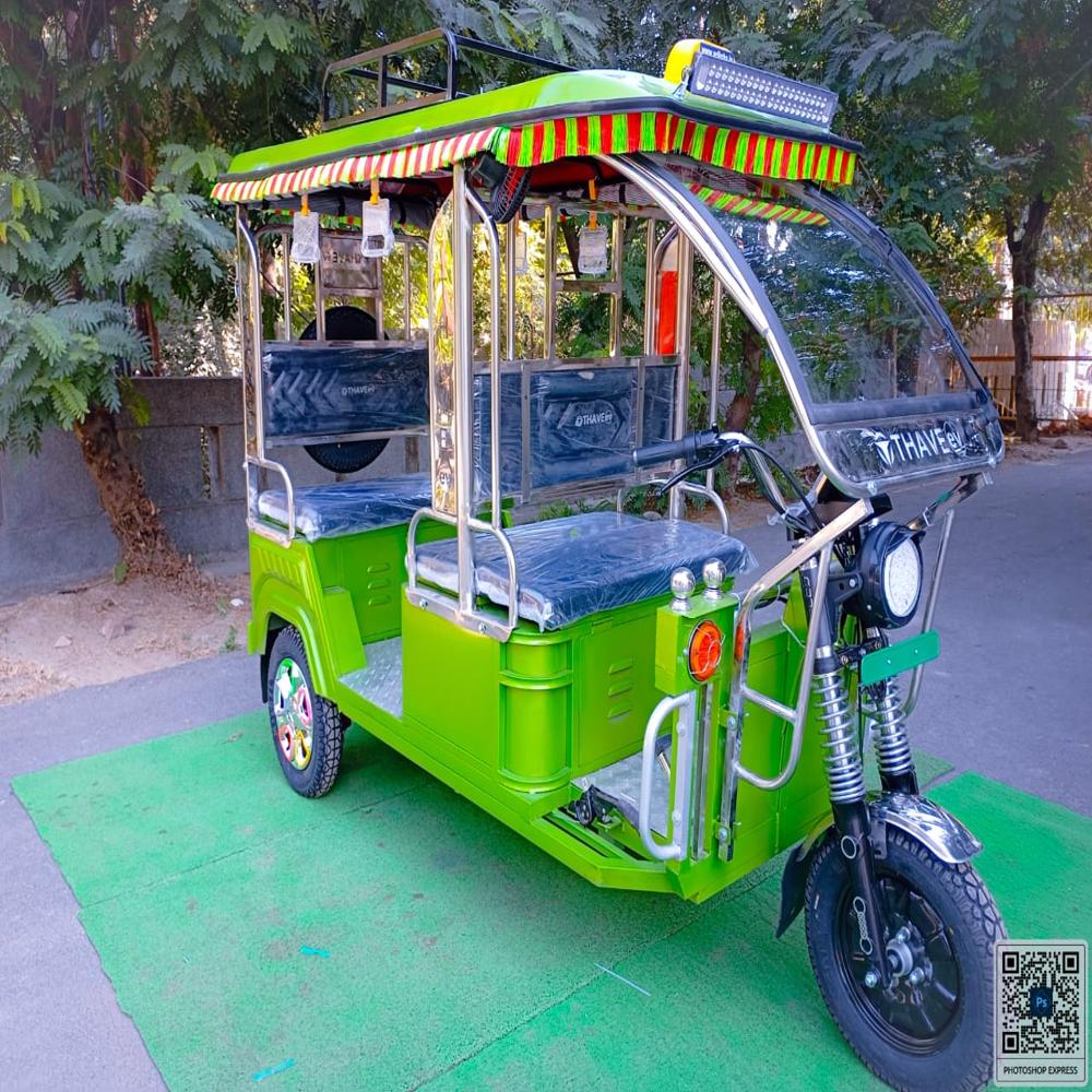 Thave EV Full SS E-Rickshaw