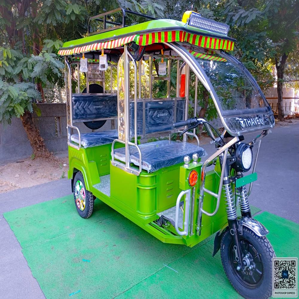 Perfect Full Ss E Rickshaw - Motor Power: 1000 /1200 Watt (w)