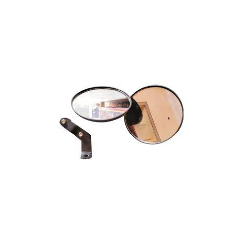E-Rickshaw Side Mirror - High-Quality Glass Material, Various Sizes Available | Easy Installation, Durable Design, 6-12 Month Warranty
