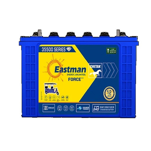 Eastman E Rickshaw Battery - Battery Capacity: 30 A   50Ah