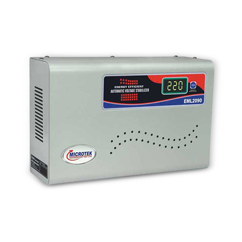 Microtek Eml2090 स्वचालित वोल्टेज स्टेबलाइज़र