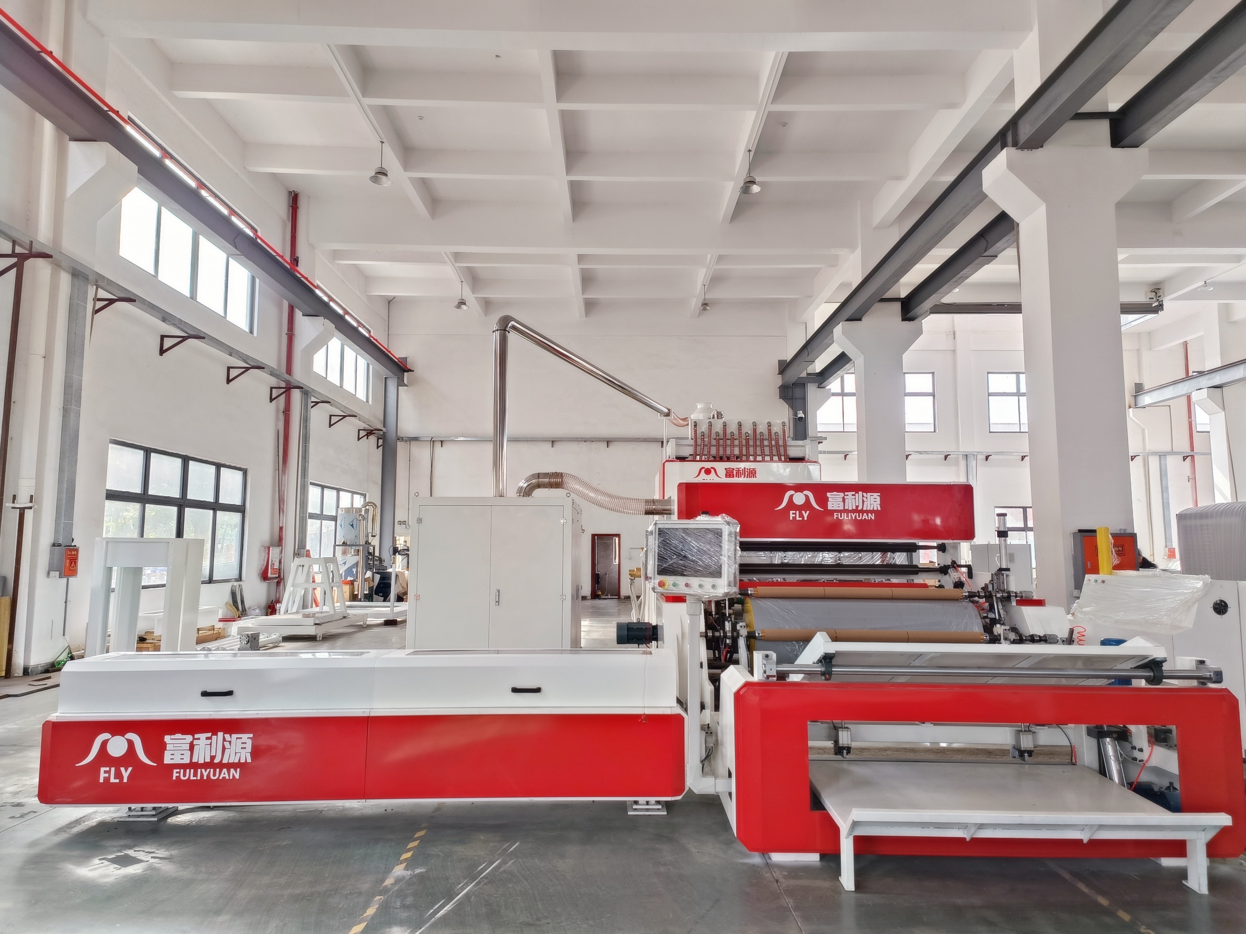 FLY1500 PE PVC Cast film extrusion machine