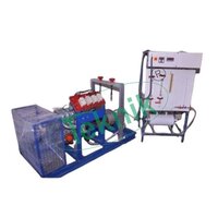 4 Cylinder Four Stroke Diesel Engine Test Rig With Rope Brake/electrical Brake/hydraulic Brake/air Cooled Eddy Current/water Cooled Eddy Current Dynamometer