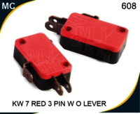 Kw-7 Red 3 Pin W/o Lever