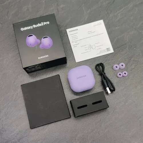 2 Pro C Type Purple Colour Samsung Galaxy Buds - Body Material: Pvc