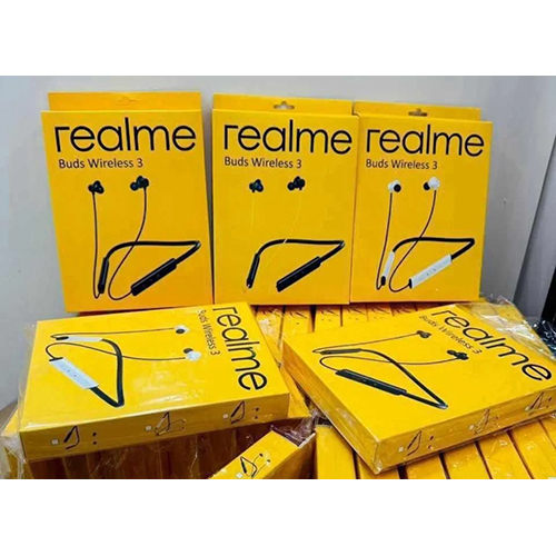 Realme Buds Wireless 3 Earbuds - Body Material: Pvc