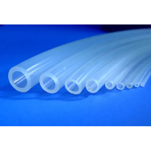 Food And Pharma Grade Silicone Rubber Tubing - Color: White