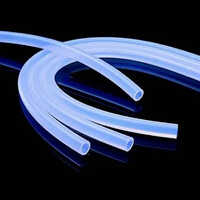 Platinum Cured Silicone Tubing - Round Shape, 50-80 Hardness, Transparent Color | Chemical Resistant, Uv Resistant, Flexible & Non-toxic