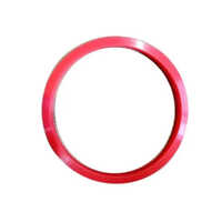 Silicone Rubber Ring - High-quality Silicone Rubber, Round Shape, Vibrant Red Color, Withstands Up To 200â°c , Easy Installation For Industrial Applications
