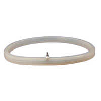 Silicone Rubber Inflatable Seal - Color: White