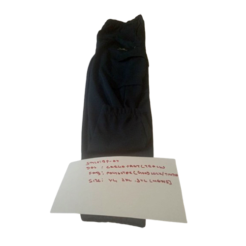 Mens Polyester Pant - Color: Black