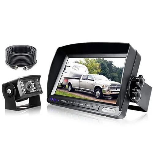 Rear View Camera System - Color: Black