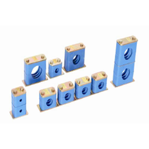 Tube Clamps Pipe Clamps - Color: Blue