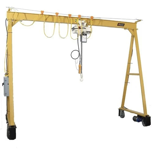 Industrial Gantry Crane - Color: Yellow