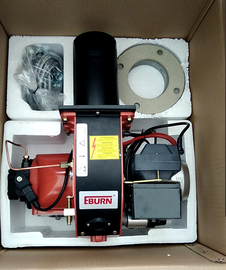 One Stage Light Oil Burner - Material: Steel