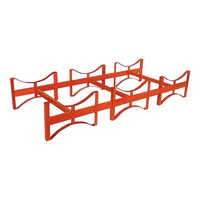 Industrial Drum Racks - Color: Red