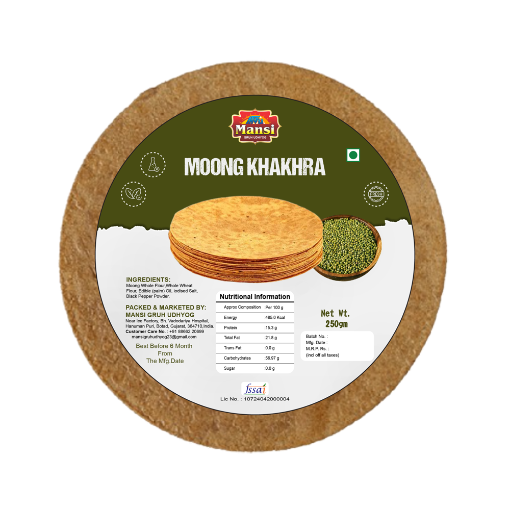 Moong Khakhra - Feature: High Quality