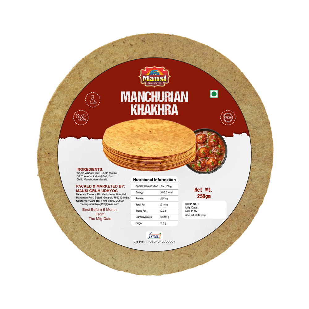 Manchurian Khakhra - Feature: High Quality