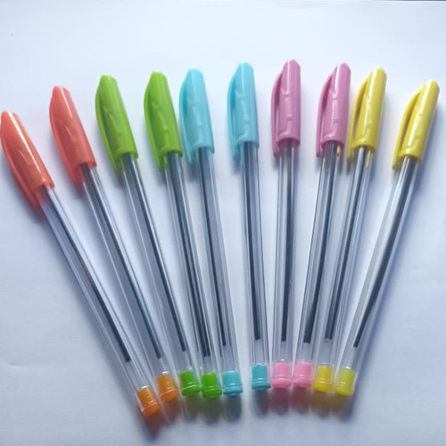 Refillable Ball Pen - Durable Plastic, Regular Size, Multicolor Design | Smooth Ink Flow, Comfortable Grip, Multiple Ink Options