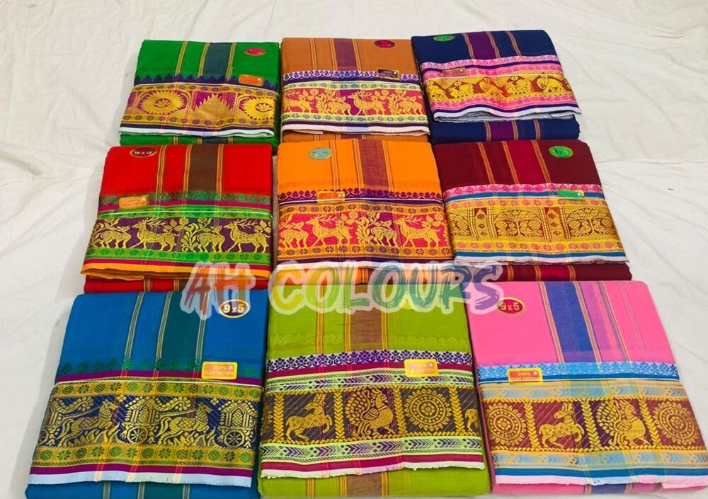 9/5 cotton jacquard dhoti
