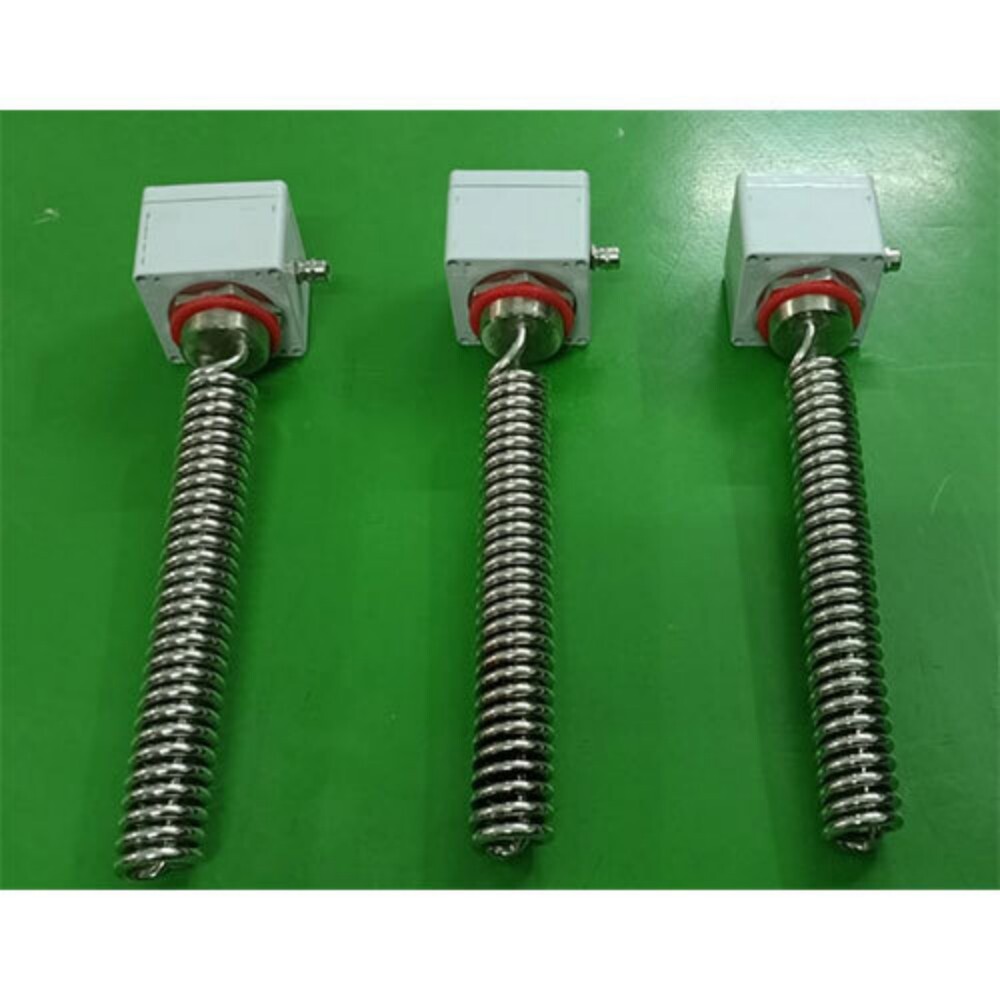 Coil Type Immersion Heater - Color: Silver