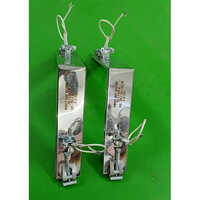 Mica Square Type L Type Heater - Color: Silver