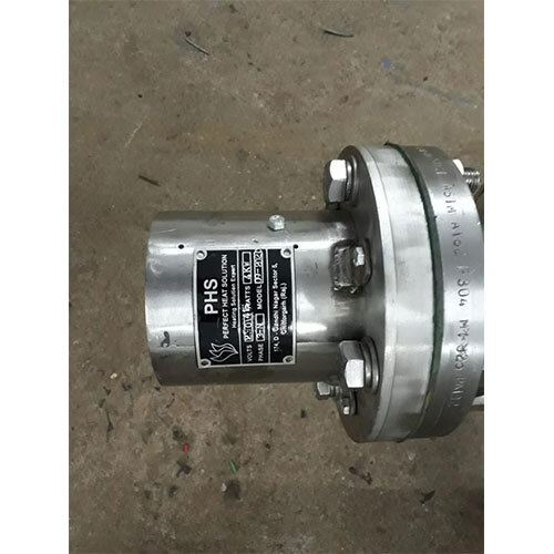 ROUND FLANGE TYPE HEATER WITH LOAD SHELL
