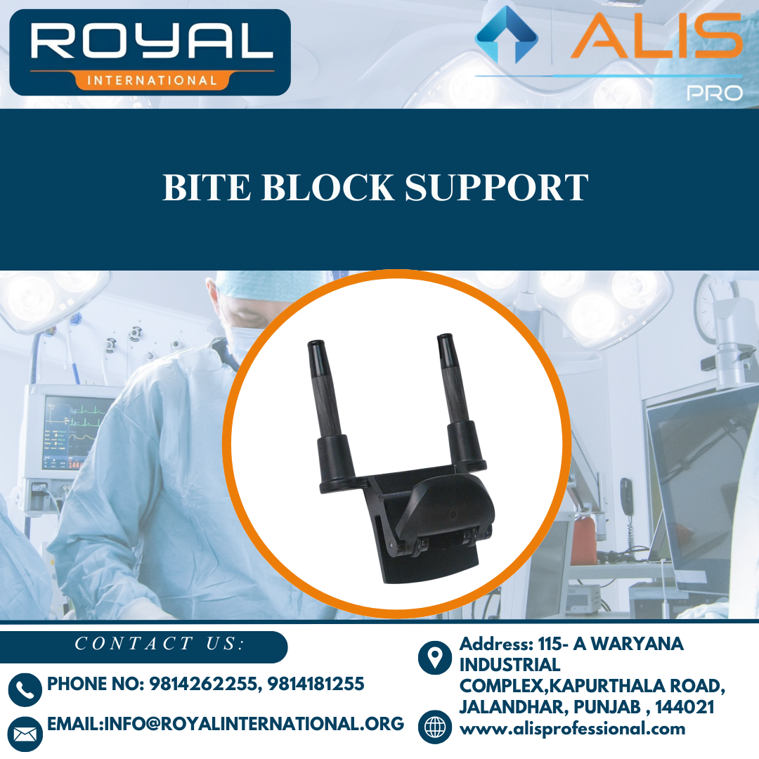 Bite Block Support - Color: Black