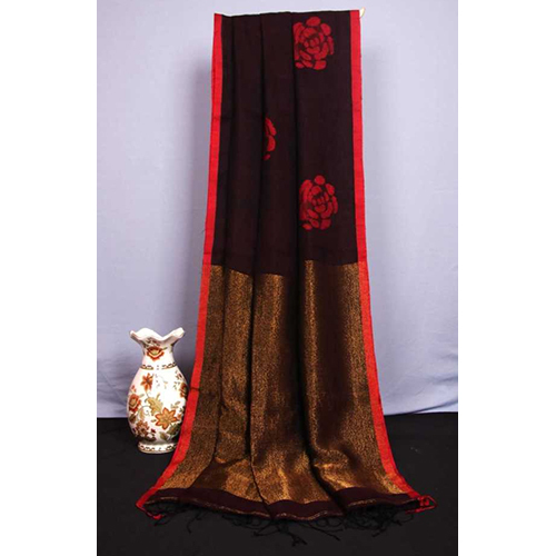Puja Linen Saree