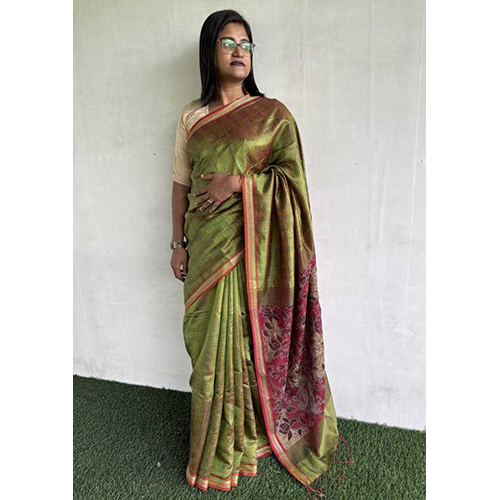 Chaya Silk Kantha Saree