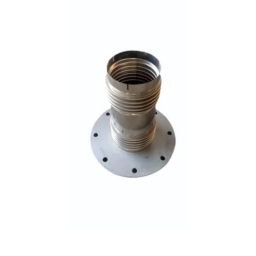 Expansion Bellows - Stainless Steel, Customized Size, Silver Color | Round Head Code, Polished Surface, Industrial Usage, Casting Technique