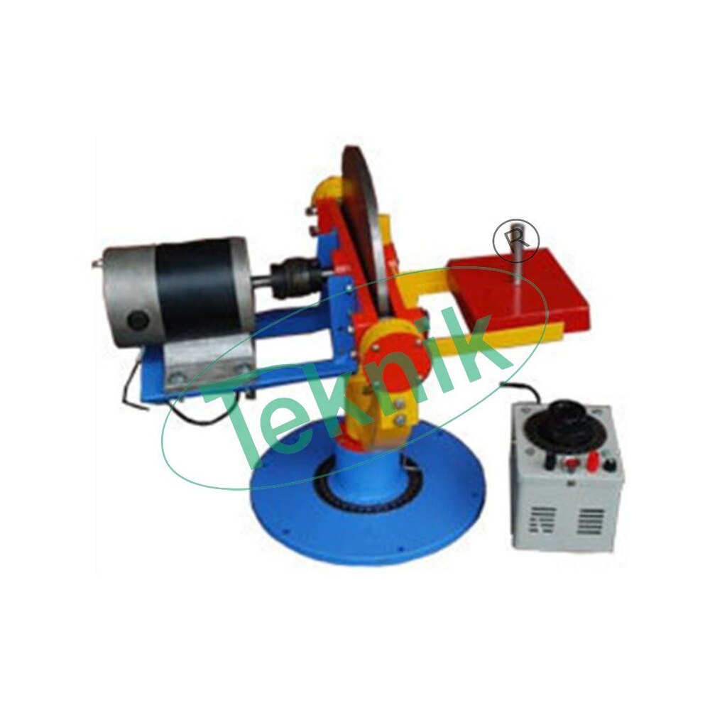 Motorized Gyroscope Apparatus - Stainless Steel Diameter 300 Mm X 12 Mm Thick | Easy To Operate Accurate Measurement Long Service Life