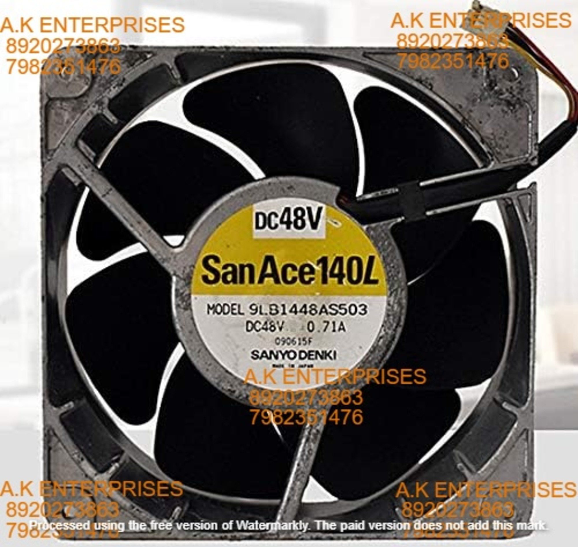 SanAce140L 9LB1448AS503 14050 48V 0.71A metal high temperature fan