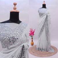 soft georgette saree