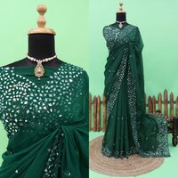 soft georgette saree