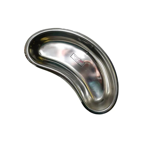 Stainless Steel Kidney Tray - Color: Silver