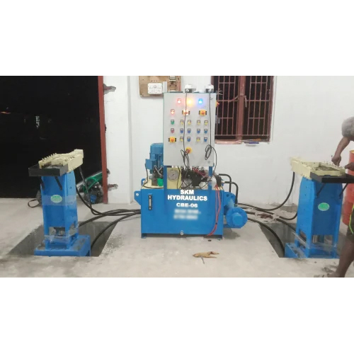 PLC Operated Block Making Machine