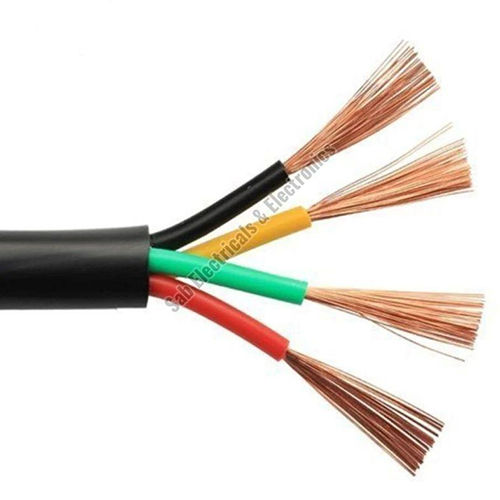 Cat 6 Armoured Cable - Color: Black