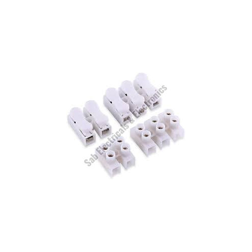 Electrical Wire Connector - Color: White