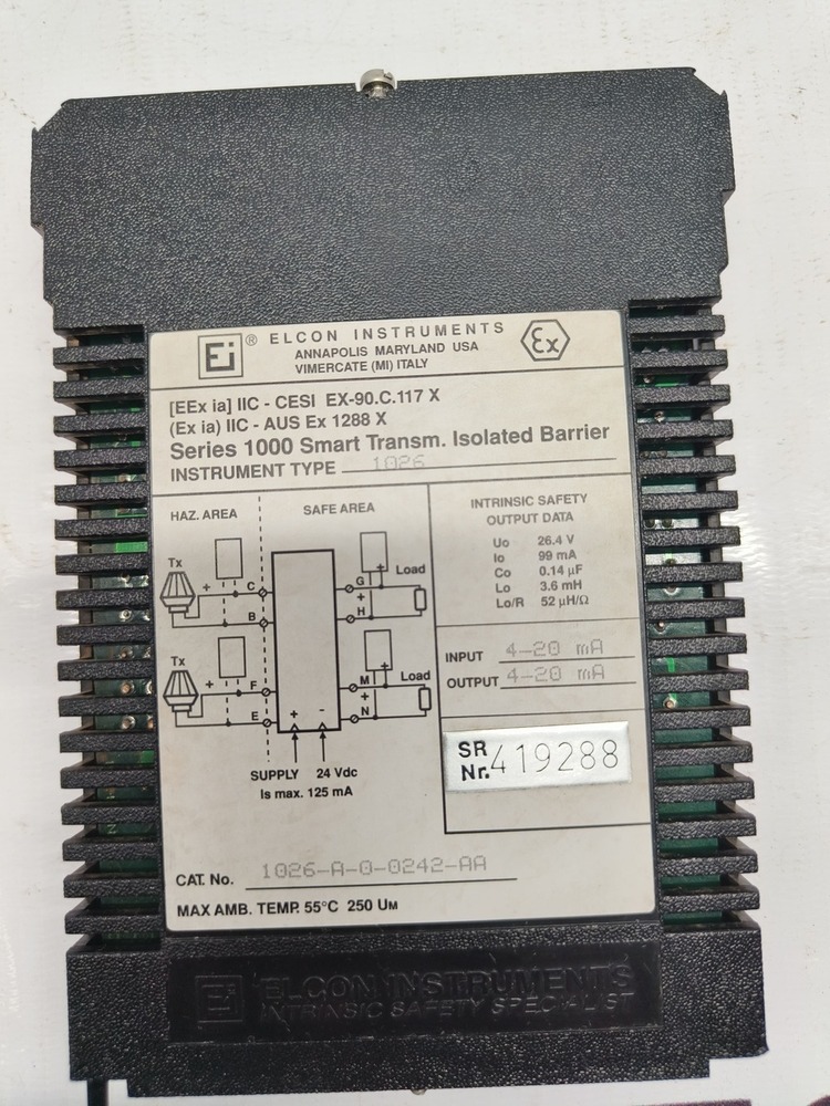 ELCON 1026-A-0-0242-AA  ISOLATED SIGNAL CONVERTERS