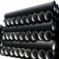 Ductile Cast Iron Pipe - Color: Black
